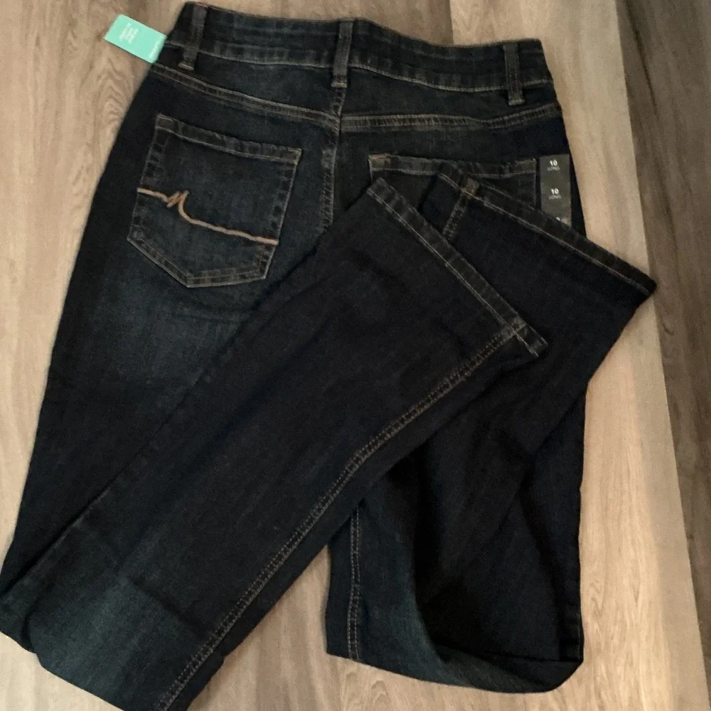 Maurices Dark Blue Boot Cut Jeans - Picture 7 of 7